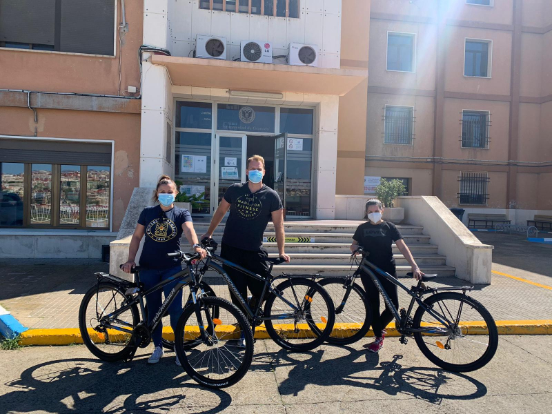 Préstamo de bicicletas en el Campus de Melilla