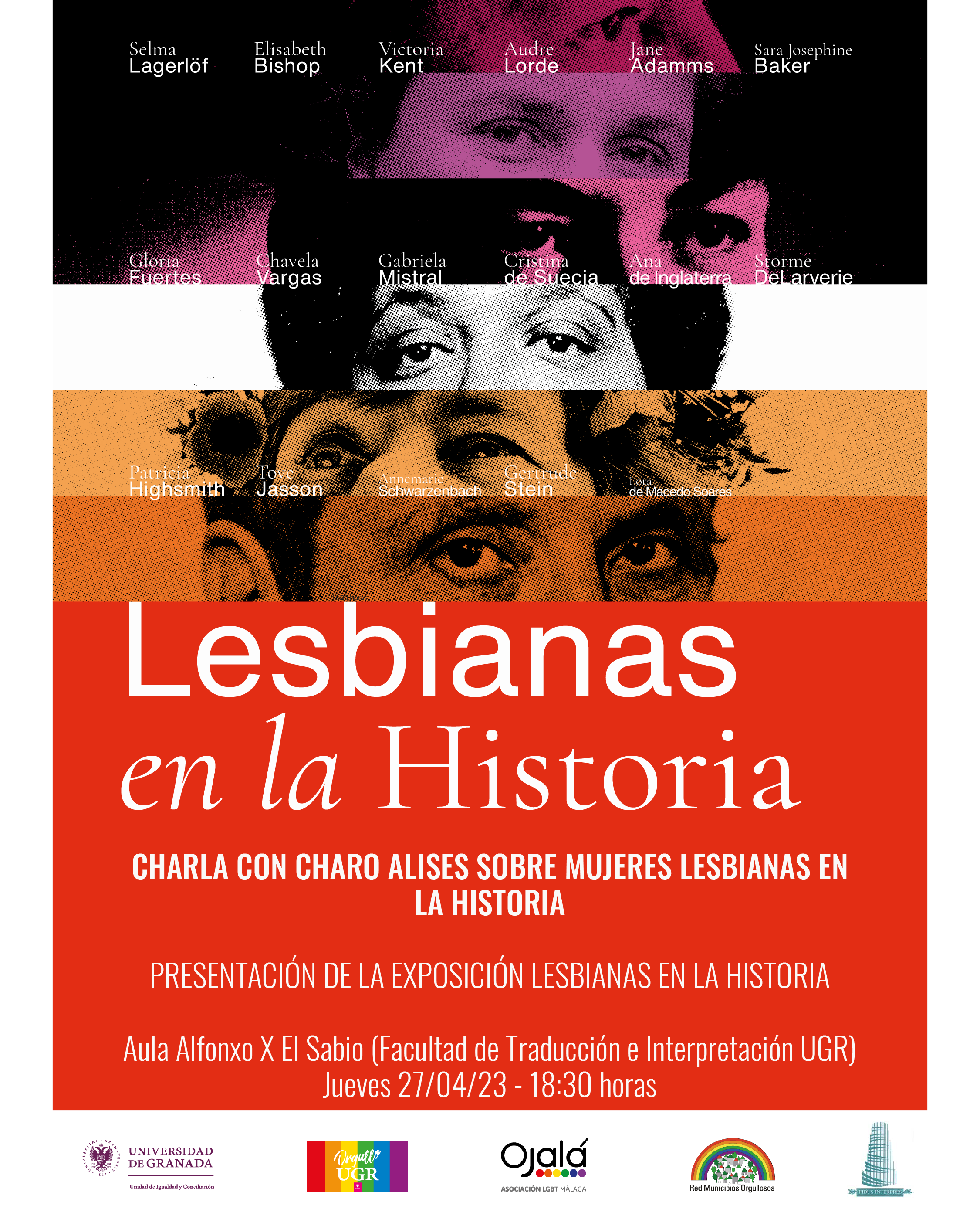 Charla + Exposición. Mujeres Lesbianas en la historia