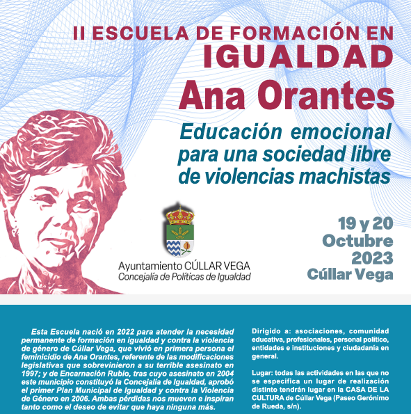 II Escuela de formación en Igualdad. Ana Orantes