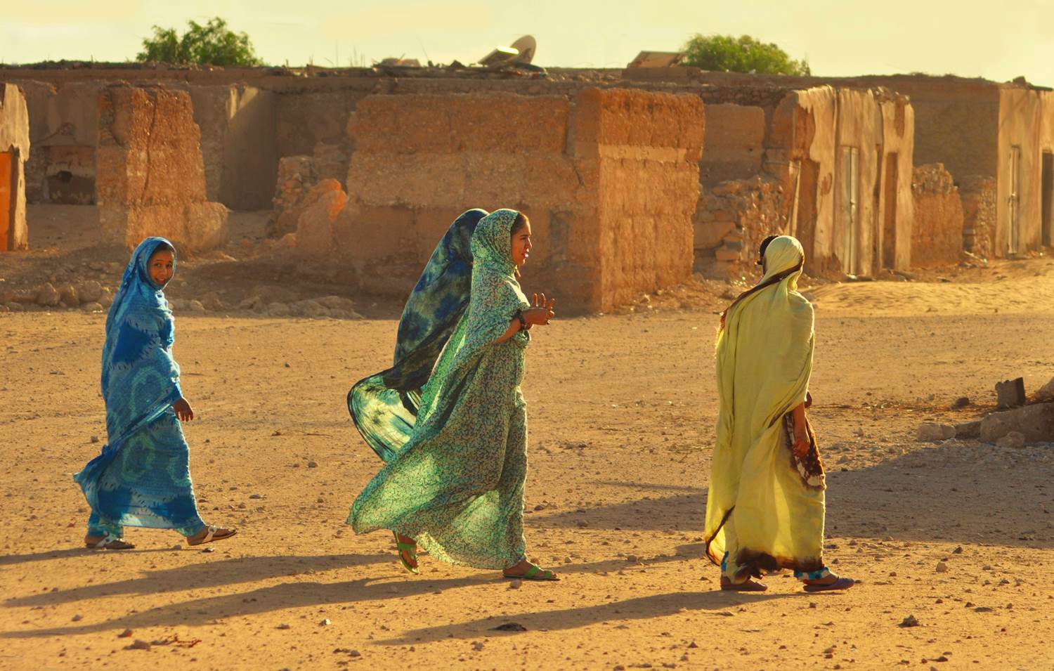 Chicas saharauis